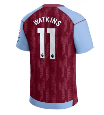 Aston Villa Ollie Watkins #11 Primera Equipación 2023-24 Manga Corta